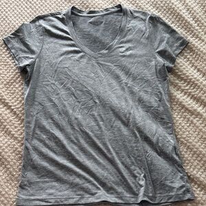 Under Armour Heather Gray V-Neck Tee